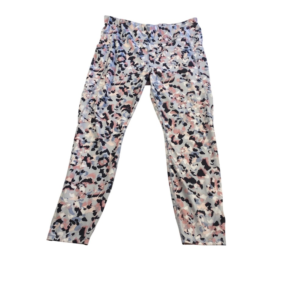 Avia XXL Active Leggings High Rise Camo Print Pockets Workout Yoga